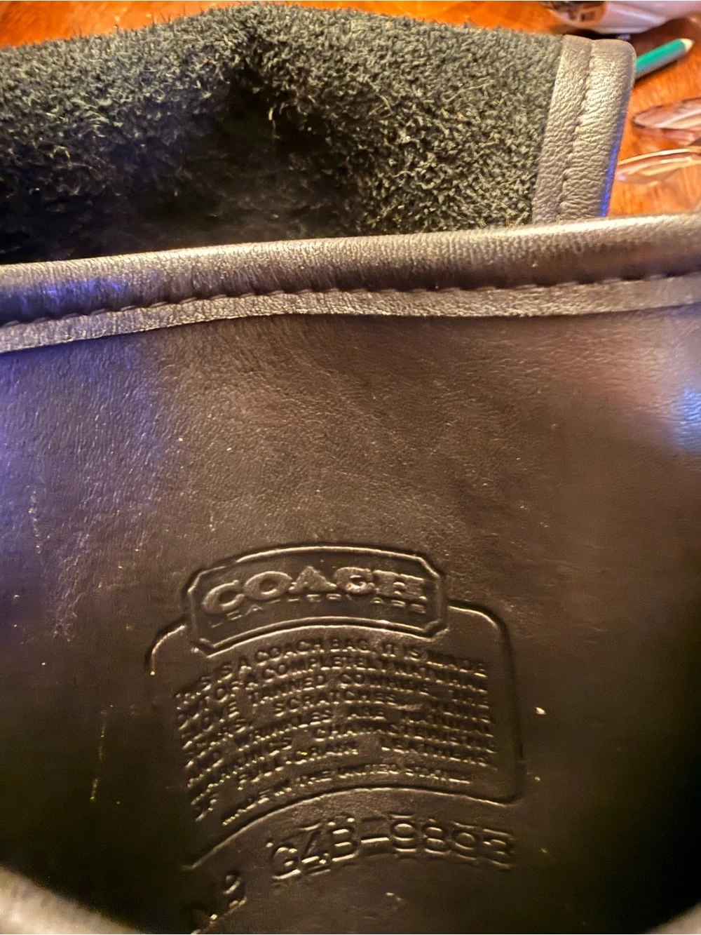 Vintage Y2K Coach Leather Scooter Bag Crossbody 9893 Made in USA - Pristine Cond